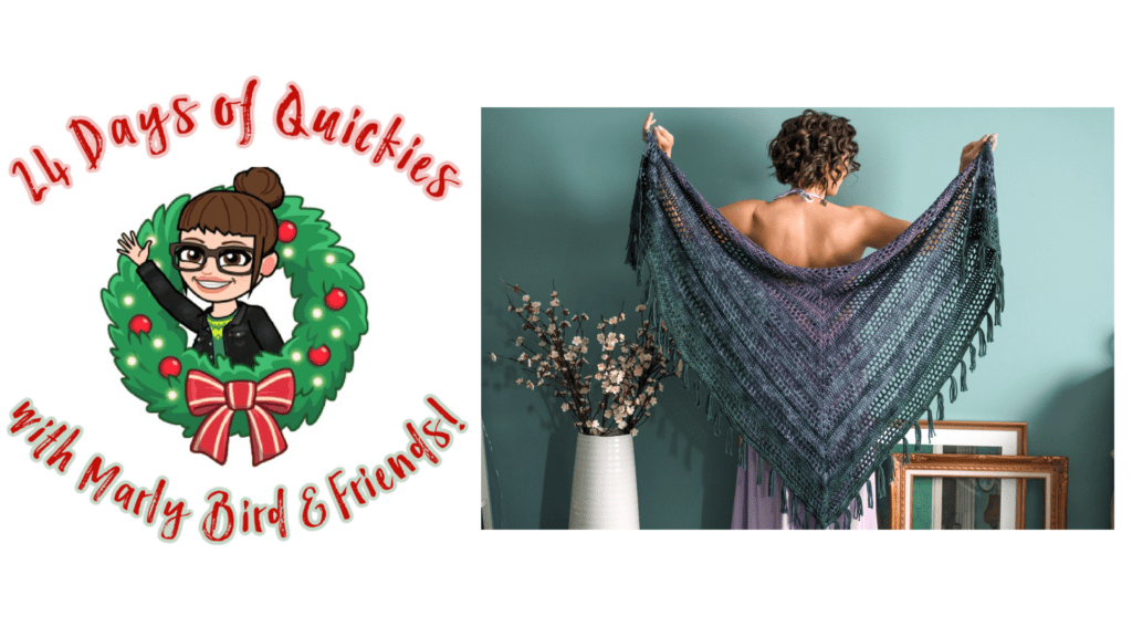 Elegant crochet shawl - crochet and knitting gifts