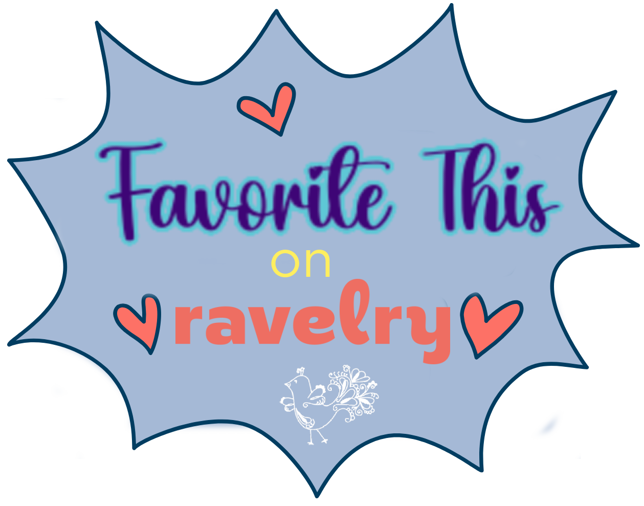 Favorite This on Ravelry Button - Marly Bird
