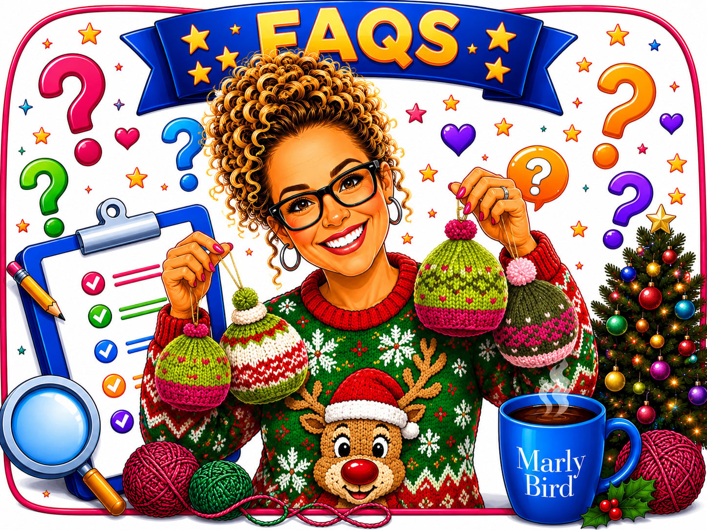 In My Ornament Era Free Fair Isle Knit Ornament Pattern β FAQ