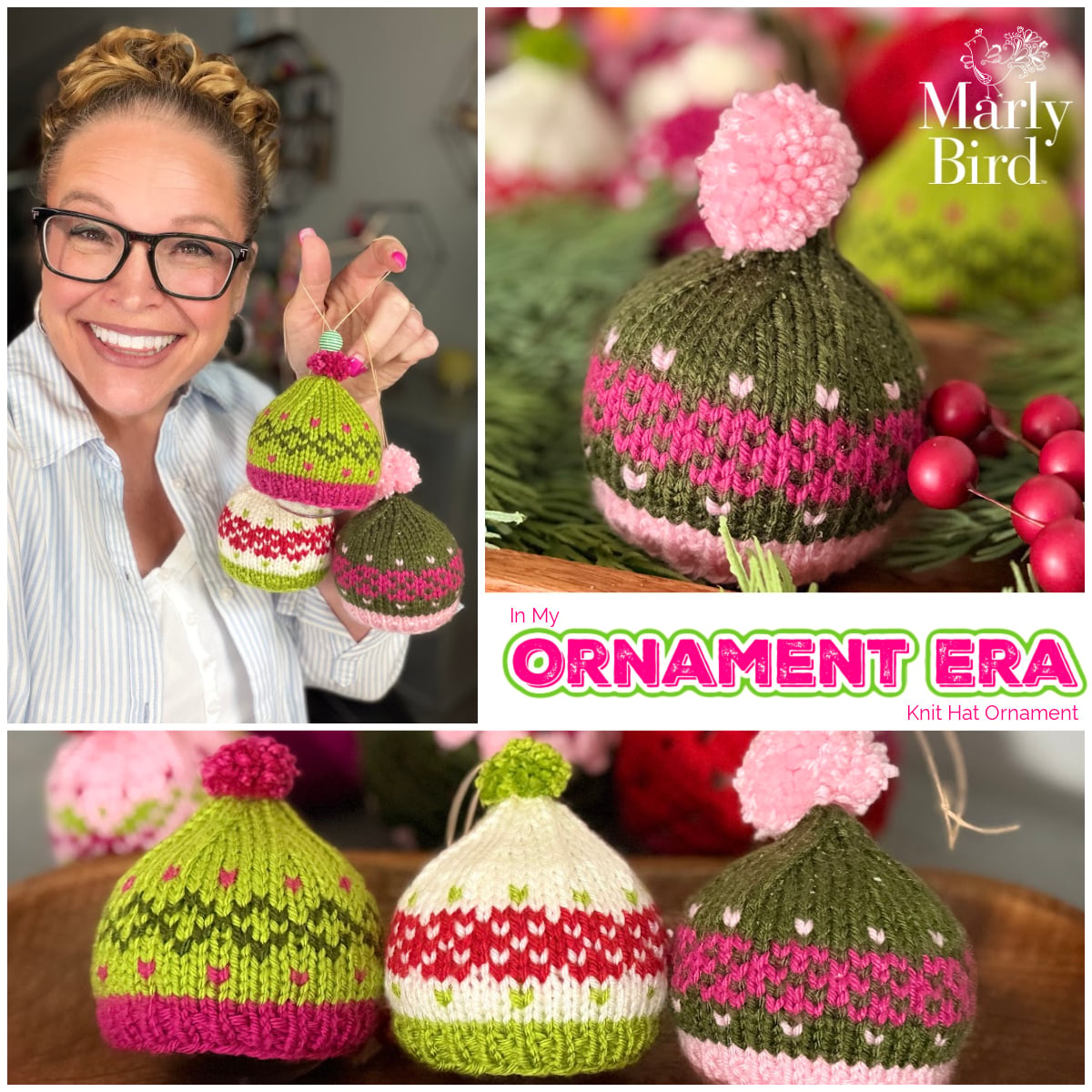 In My Ornament Era — Free Fair Isle Knit Ornament Pattern by Marly Bird