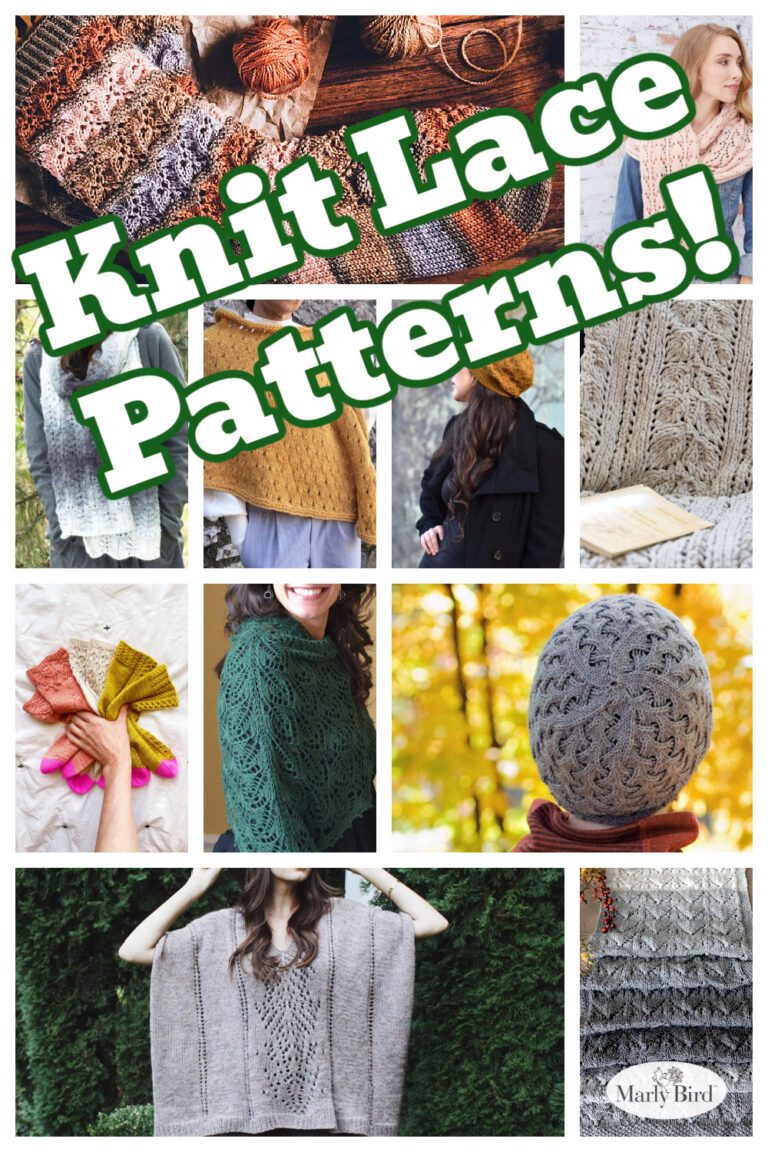 Over 50 Knit Lace Patterns For Any Occasion | Marly Bird