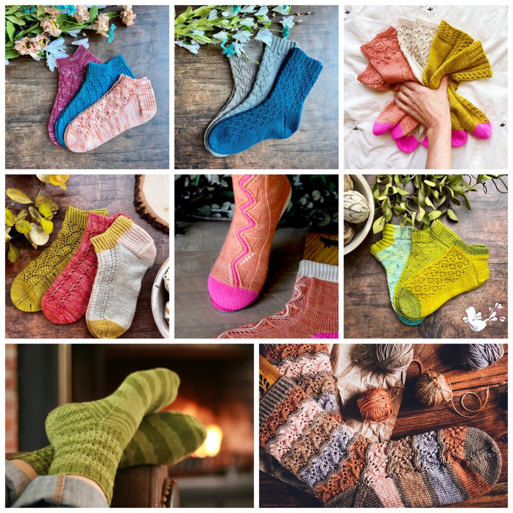 Knit Sock Patterns - Marly Bird