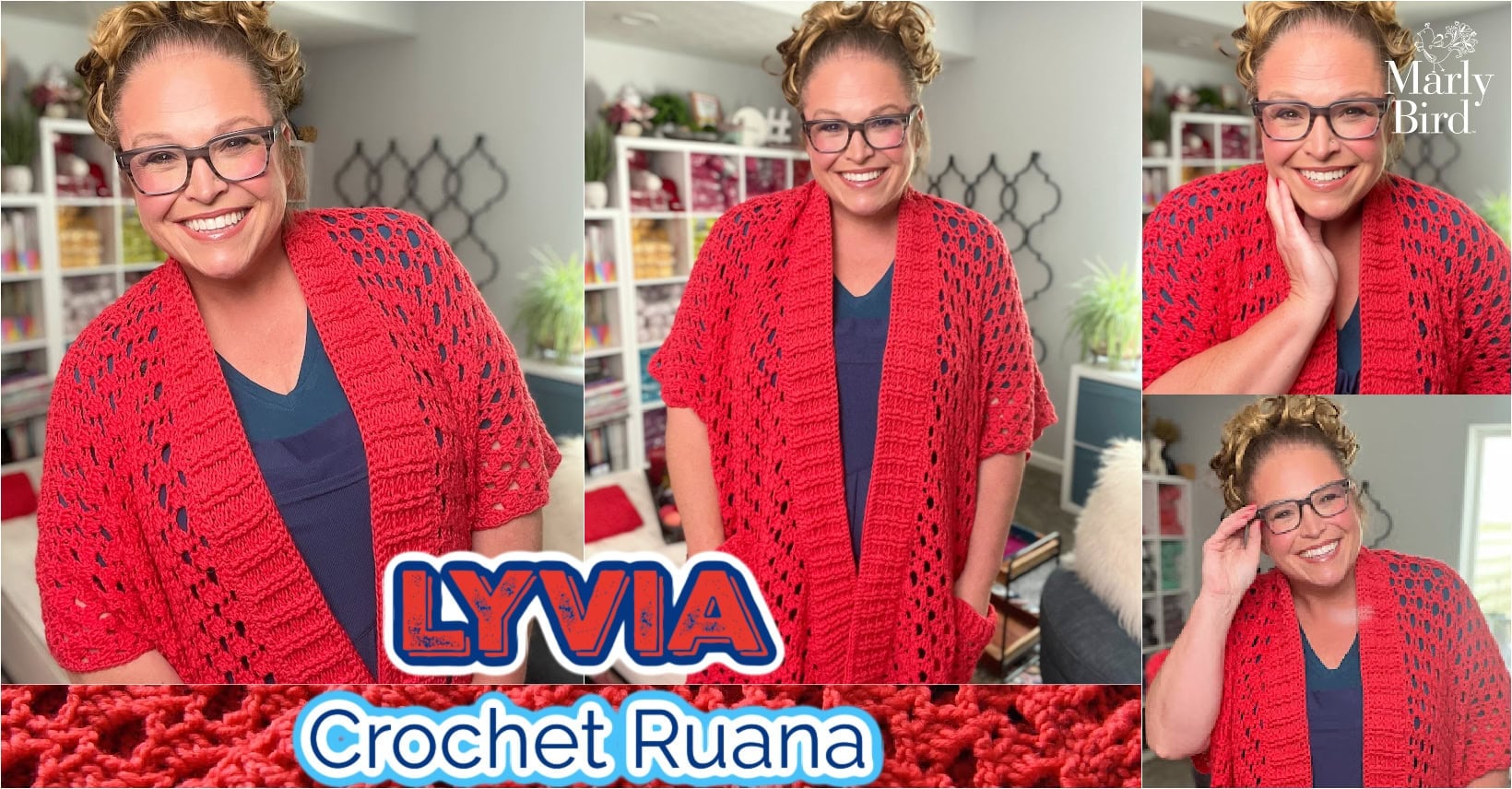Free Crochet Ruana Pattern – Lyvia Oversized Cardigan with Pockets