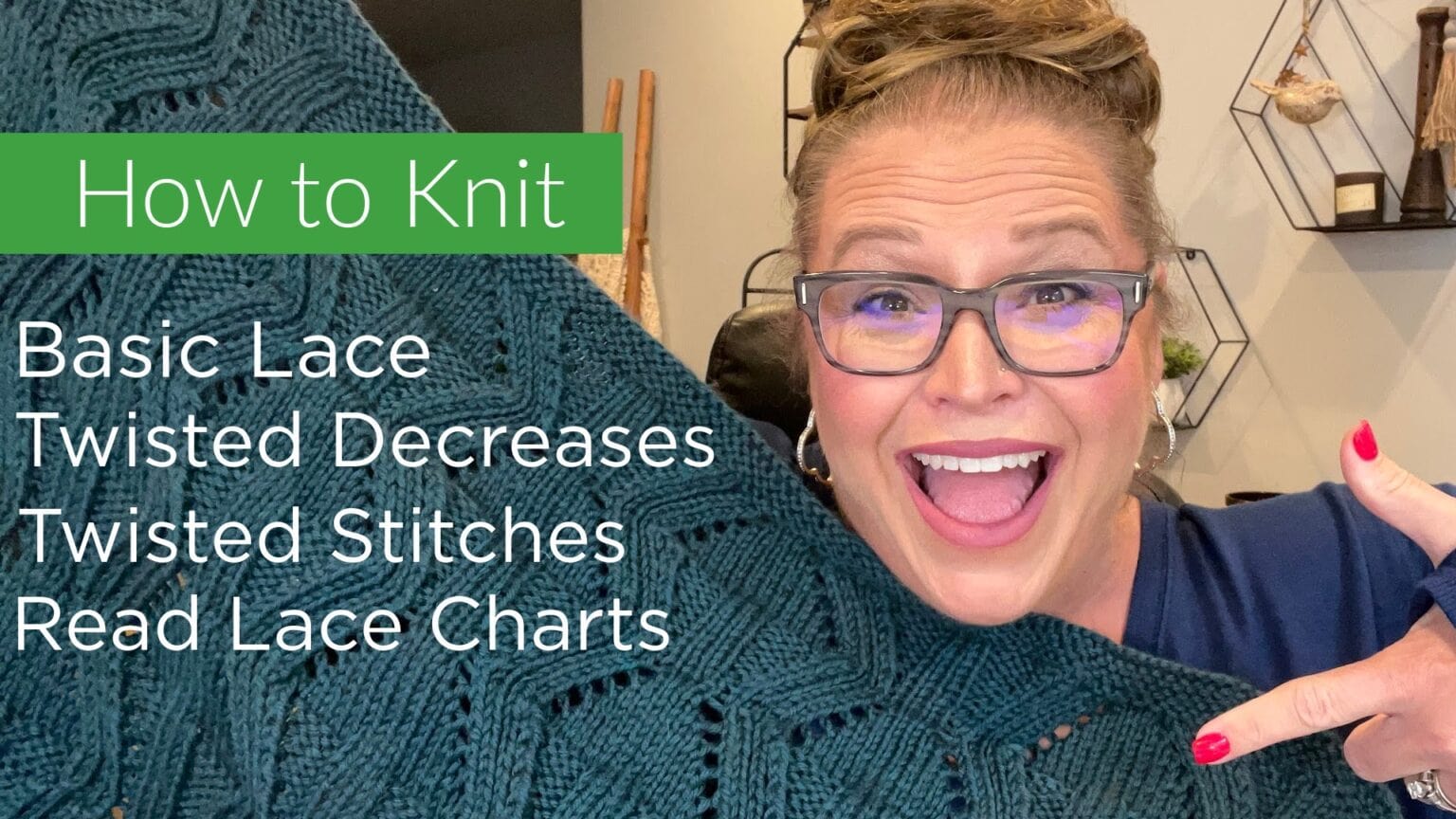 How to Knit Lace with Twisted Stitches | Marly Bird