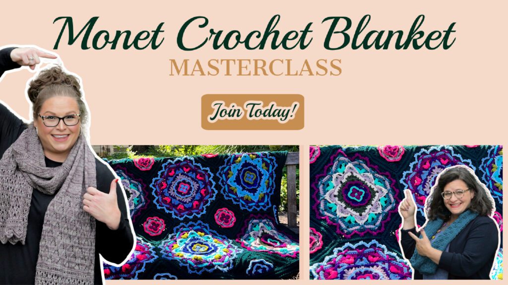 Monet Crochet Blanket Masterclass - Join Today Button - Marly Bird