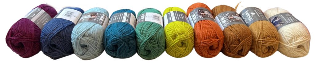 Patons Classic Wool Worsted in 10 different shades - Marly Bird