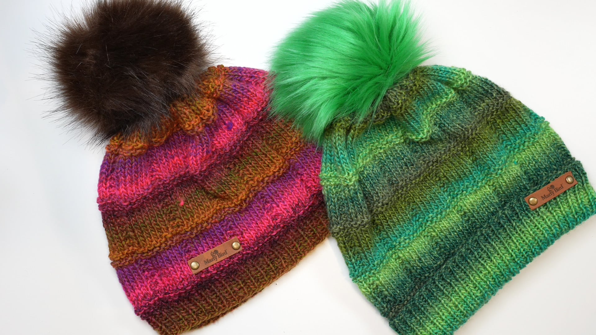 Rory Knit Hat and Lorelai Knit Vest WIP — Turkey Trot 2024 set by Marly Bird
