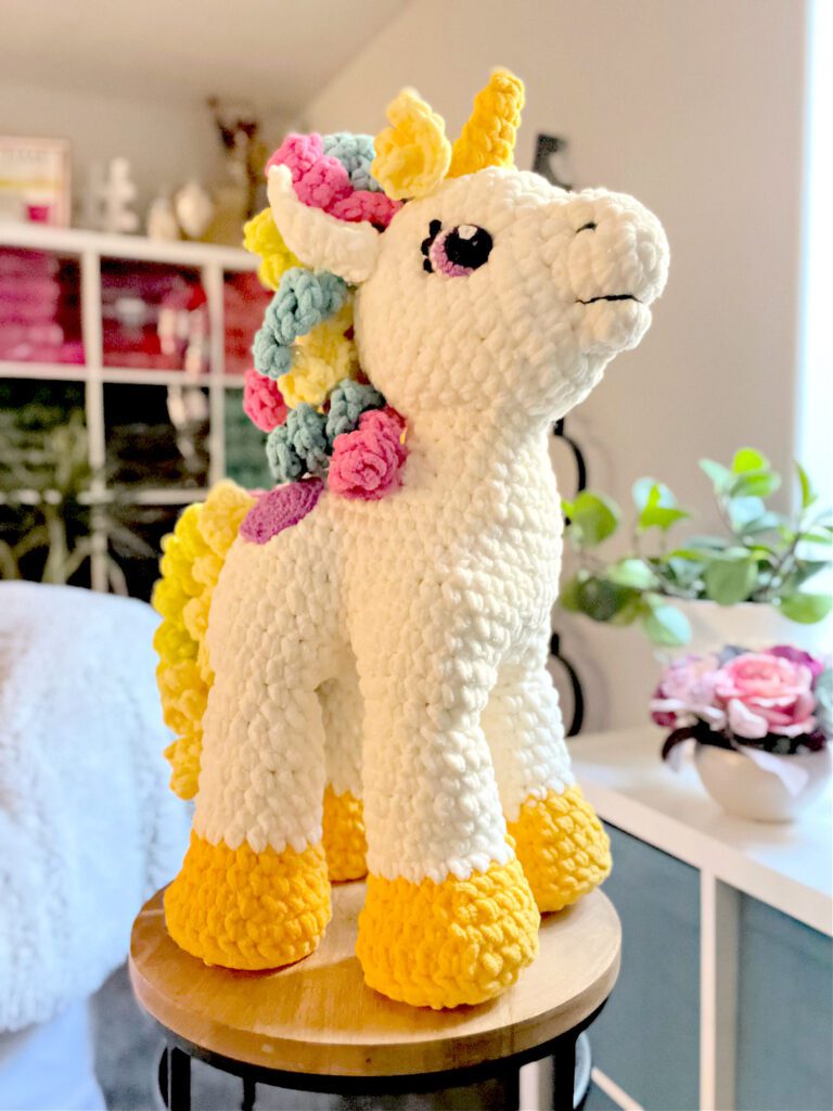 Sparkle The Crochet Unicorn Pattern - Marly Bird