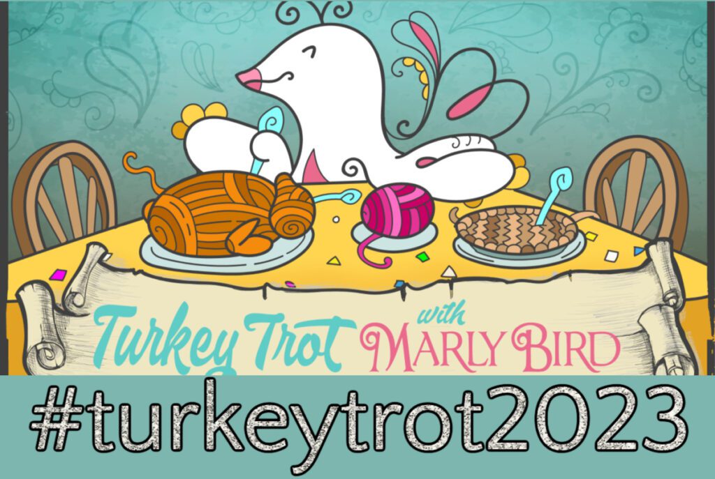 Turkey trot make-along 2023 with Marly Bird banner