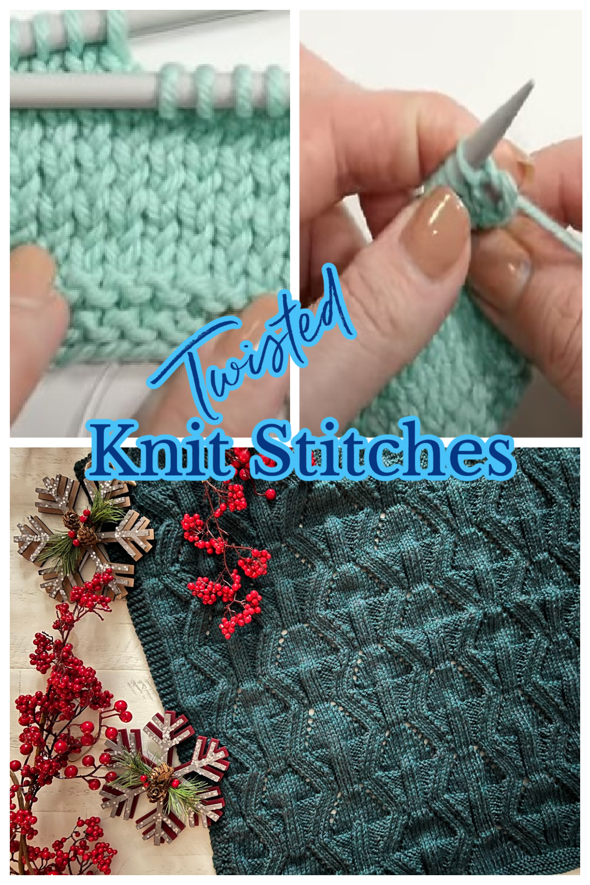 Knitting Twisted Stitches Tips and Techniques Marly Bird