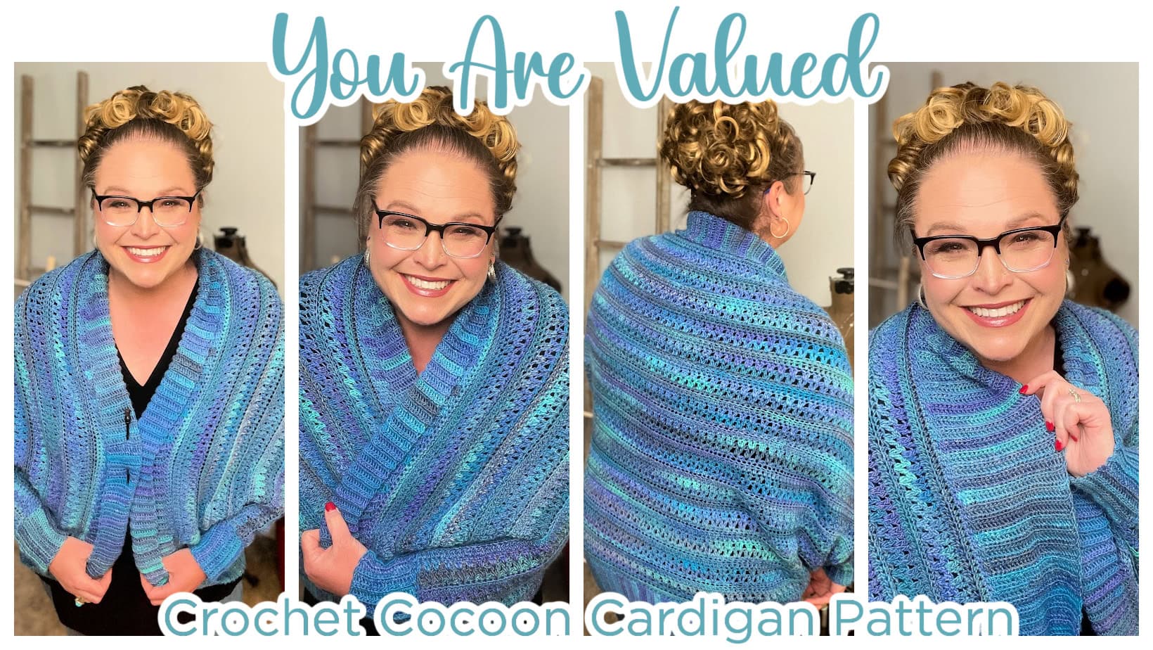 Free Crochet Cocoon Cardigan Pattern – You Are Valued Oversized