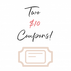 $10 Coupon Graphic